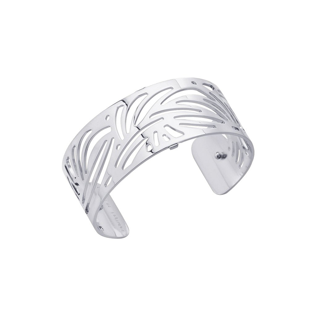 Brazalete Aloé 25 MM Baño de Plata