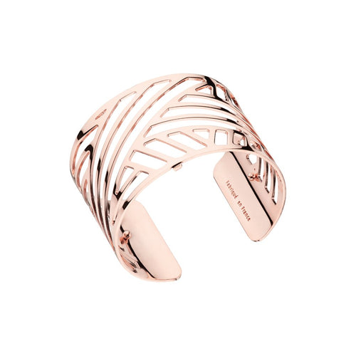 Brazalete Ruban 40 MM Baño de Oro Rosa