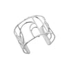 Brazalete Volute 40 MM Baño de Plata