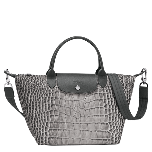 Le Pliage Bolso de Mano S Gris - Luxury Avenue Boutique