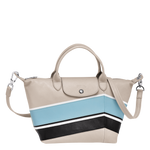 Le Pliage Cuir Chevron Bolso de Mano S - Luxury Avenue Boutique