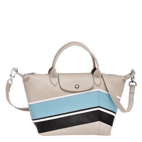 Le Pliage Cuir Chevron Bolso de Mano S - Luxury Avenue Boutique