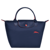 Le Pliage Club Bolso de Mano S Azul Marino - Luxury Avenue Boutique