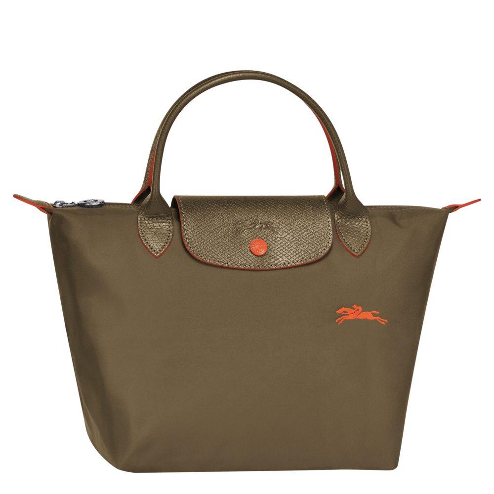 Le Pliage Club Bolso de Mano S Khaki - Luxury Avenue Boutique
