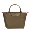 Le Pliage Club Bolso de Mano S Khaki - Luxury Avenue Boutique