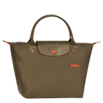 Le Pliage Club Bolso de Mano S Khaki - Luxury Avenue Boutique
