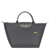 Le Pliage Club Bolso de Mano M Plomo - Luxury Avenue Boutique