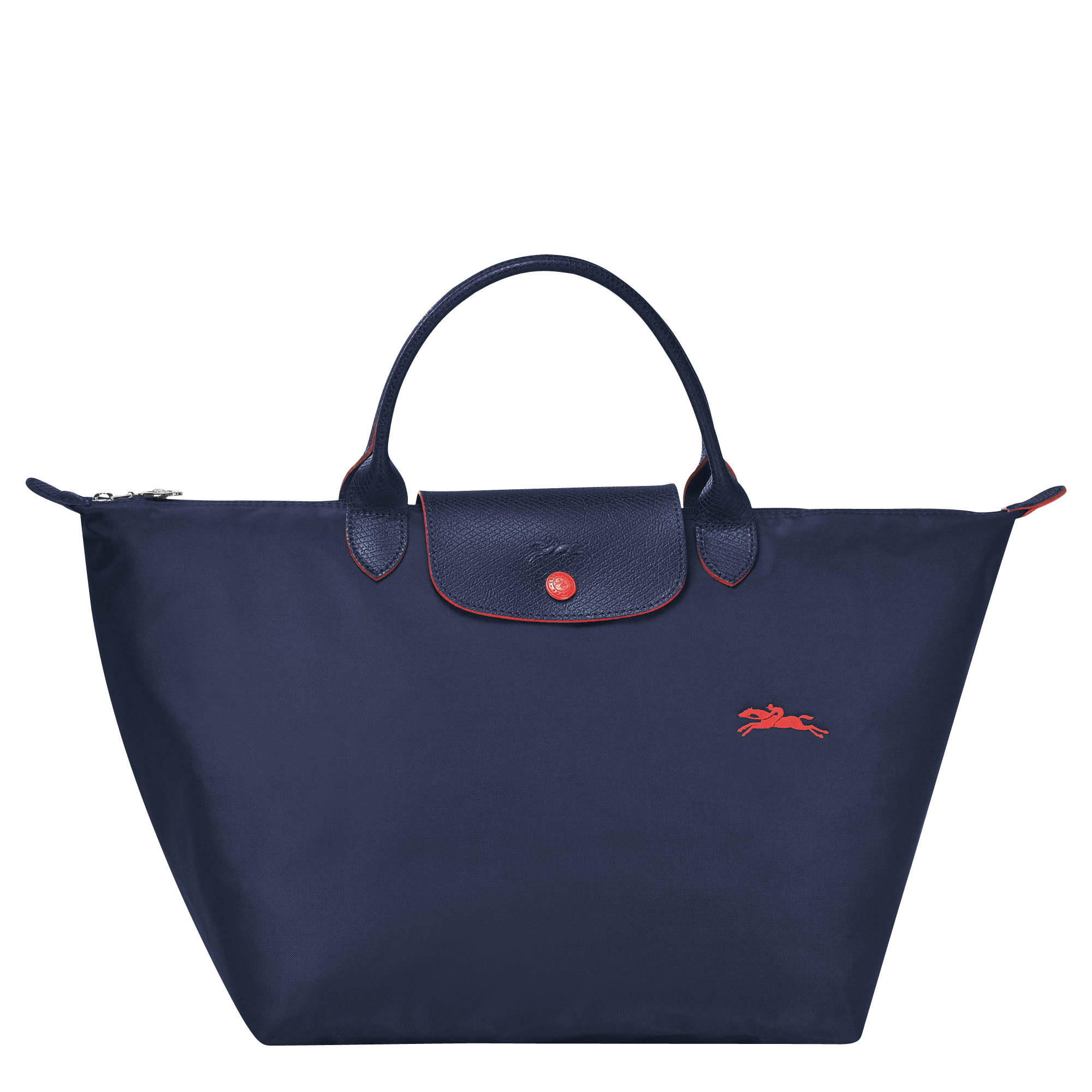 Le Pliage Club Bolso de Mano M Azul Marino - Luxury Avenue Boutique
