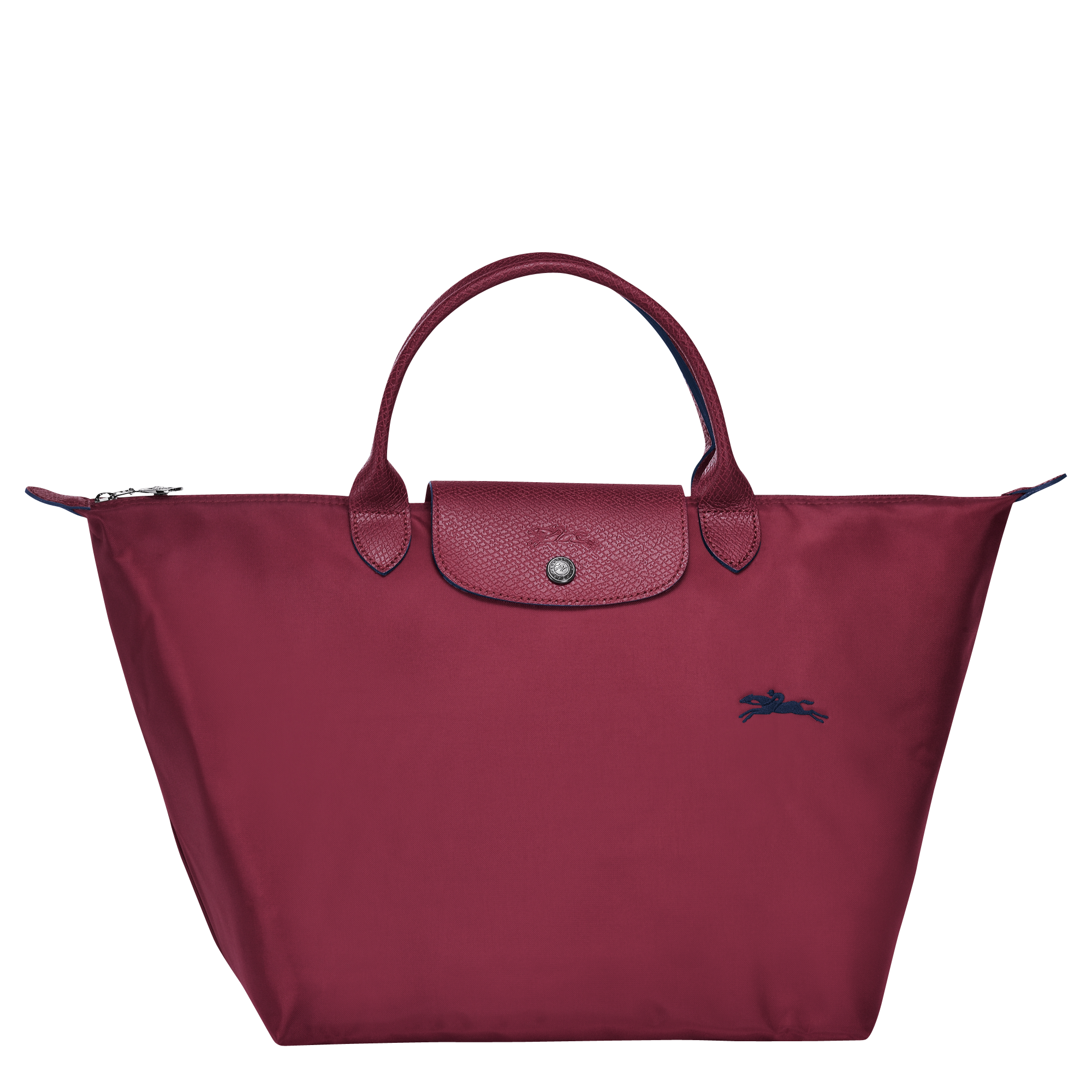 Le Pliage Club Bolso de Mano M Granate - Luxury Avenue Boutique