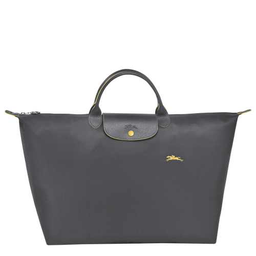 Le Pliage Club Bolso de Viaje L Plomo - Luxury Avenue Boutique