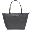 Le pliage Club Bolso Shopper L Plomo - Luxury Avenue Boutique