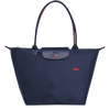 Le Pliage Club Bolso Shopper L Azul Marino - Luxury Avenue Boutique