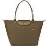 Le Pliage Club Bolso Shopper L Khaki - Luxury Avenue Boutique