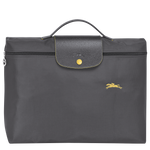 Le Pliage Club Portadocumentos Plomo - Luxury Avenue Boutique