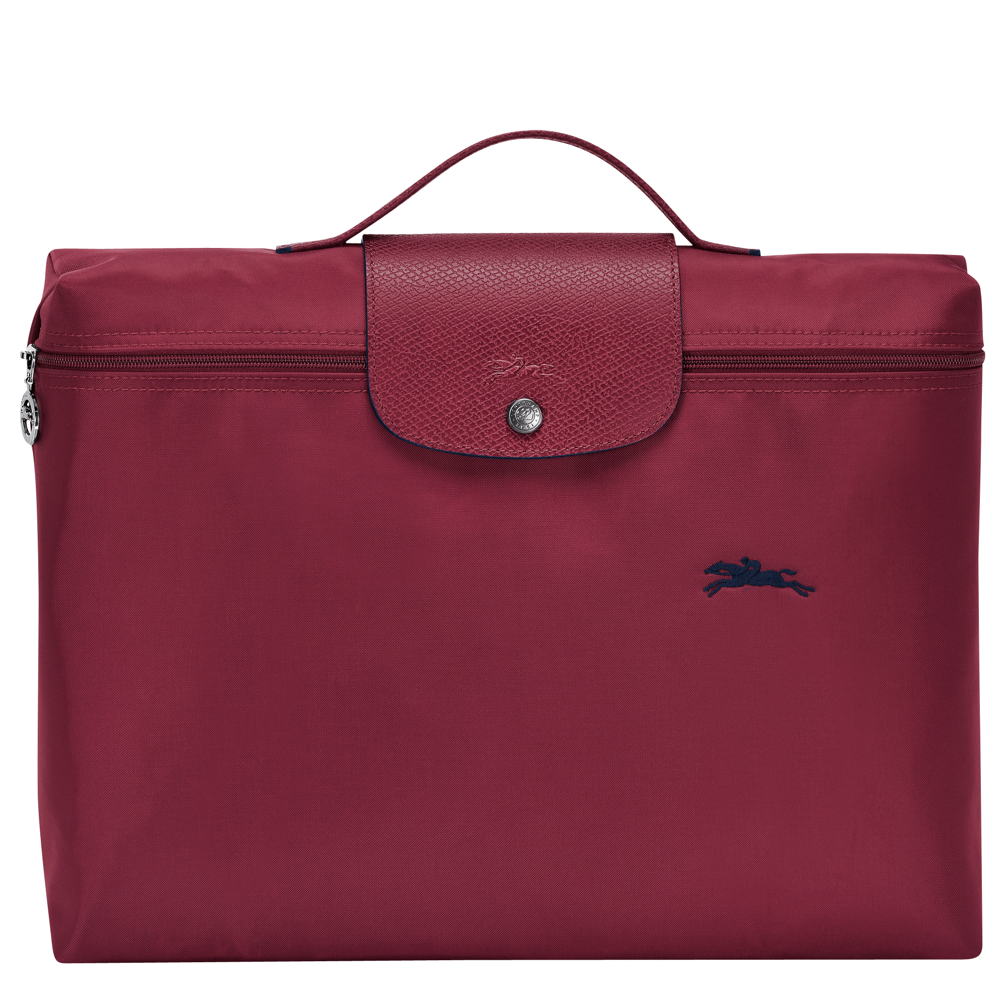 Le Pliage Club Portadocumentos Granate - Luxury Avenue Boutique