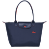 Le Pliage Club Bolso Shopper S Azul Marino - Luxury Avenue Boutique