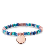 Pulsera "Boho Azul"