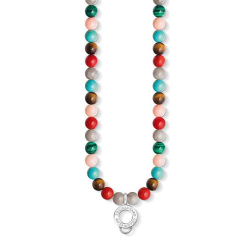 Cadena Piedras Varias de Plata