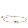 Pulsera de Ojo de Horus de Baño de oro
