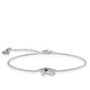 Pulsera de Ojo de Horus de Plata oscurecida
