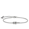 Pulsera de Cruz de la vida Ankh de Plata oscurecida