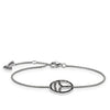 Pulsera de escarabajo de Plata oscurecida