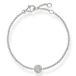 Pulsera de luz de luna de Plata