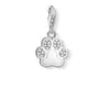 Charm de patita de Plata