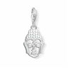 Charm de Budista de Plata