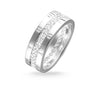 Anillo Eternity Clásico Blanco de Plata