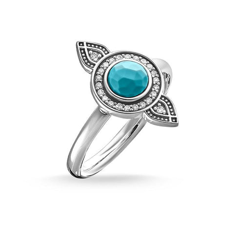 Anillo de Atrapasueños de Plata oscurecida