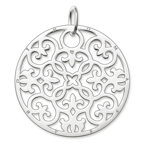 Dije de Ornamento grande de Plata