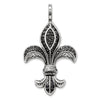 Dije de Flor de lis Pequeña de Plata