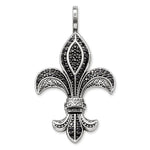 Dije de Flor de lis Pequeña de Plata