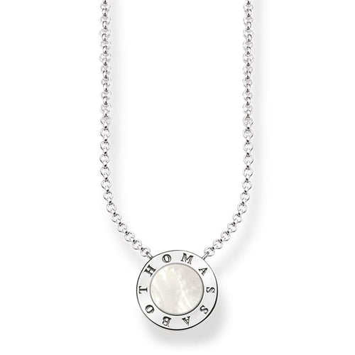 Collar Blanco de Plata