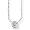 Collar de luz de luna de Plata
