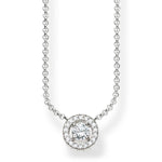 Collar de luz de luna de Plata