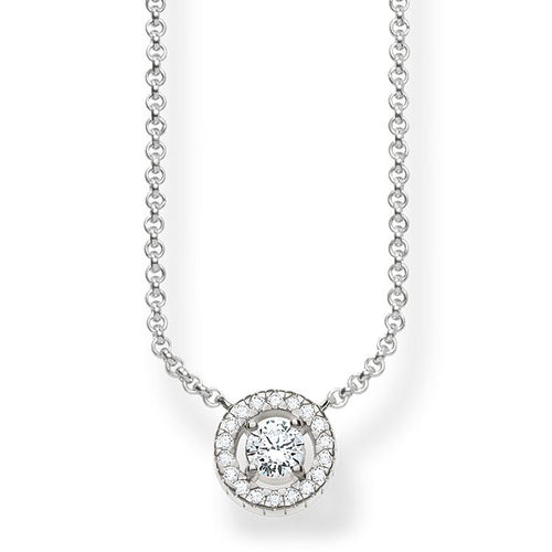 Collar de luz de luna de Plata