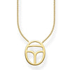 Collar de escarabajo de Baño de oro