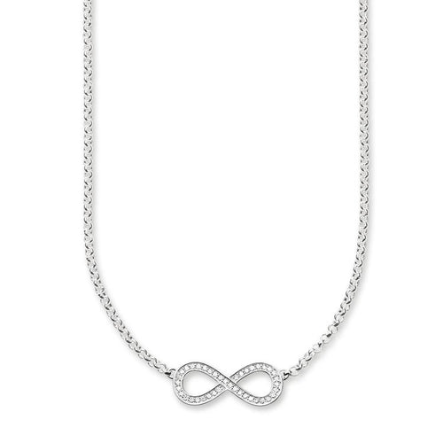 Collar de infinity de Plata
