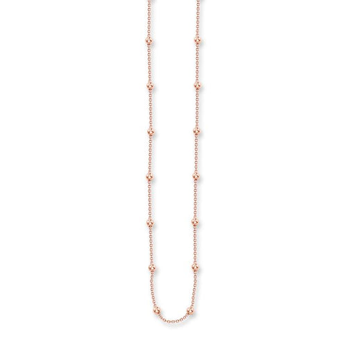 Cadena de Puntos de Baño de oro rosa