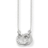 Collar de together forever pequeño de Plata