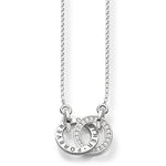 Collar de together forever pequeño de Plata