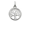 Dije de árbol de la vida de Plata