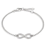 Pulsera de infinity de Plata
