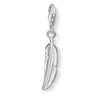 Charm de pluma de Plata