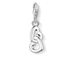 Charm de corazones de Plata