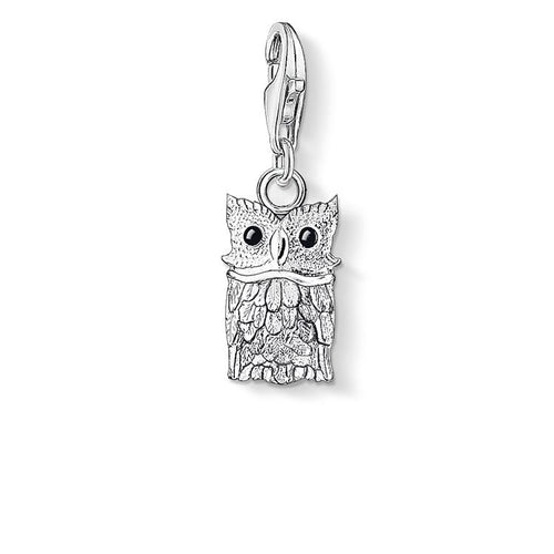 Charm de buho de Plata