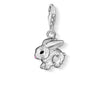 Charm de conejo de Plata