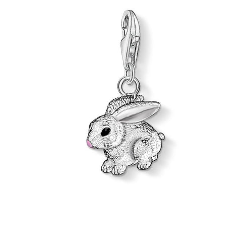 Charm de conejo de Plata